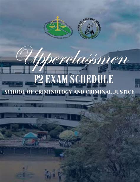 PHINMA COC Criminology Student Body .